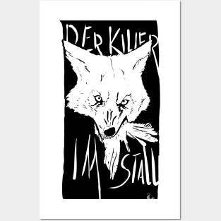 Killer im Stall Posters and Art